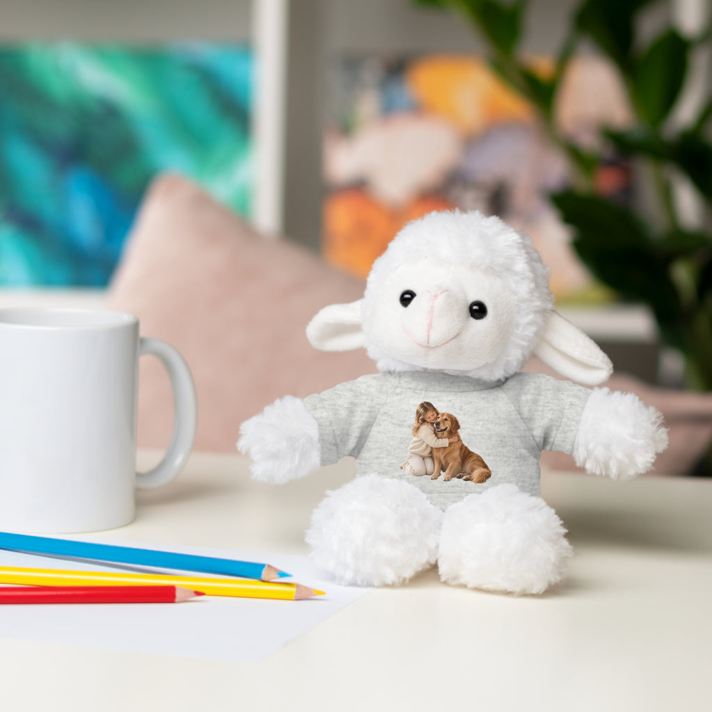 Peluche con Camiseta Personalizada — Foto de tu Mascota