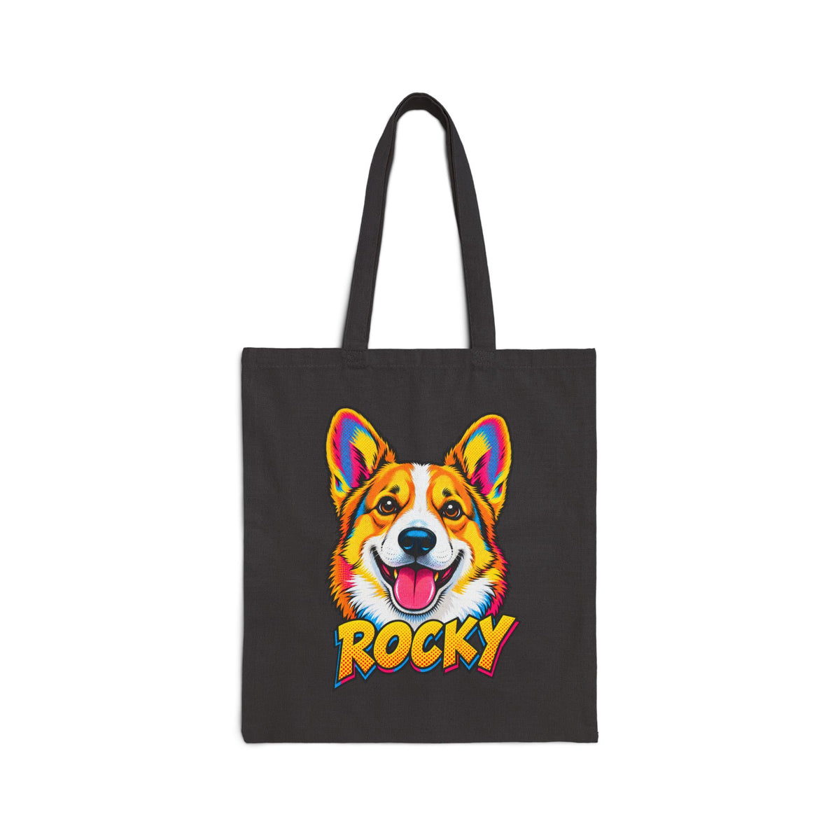 Bolsa Tote Personalizada con el Retrato de tu Mascota — Foto Real o Diseño Ilustrado