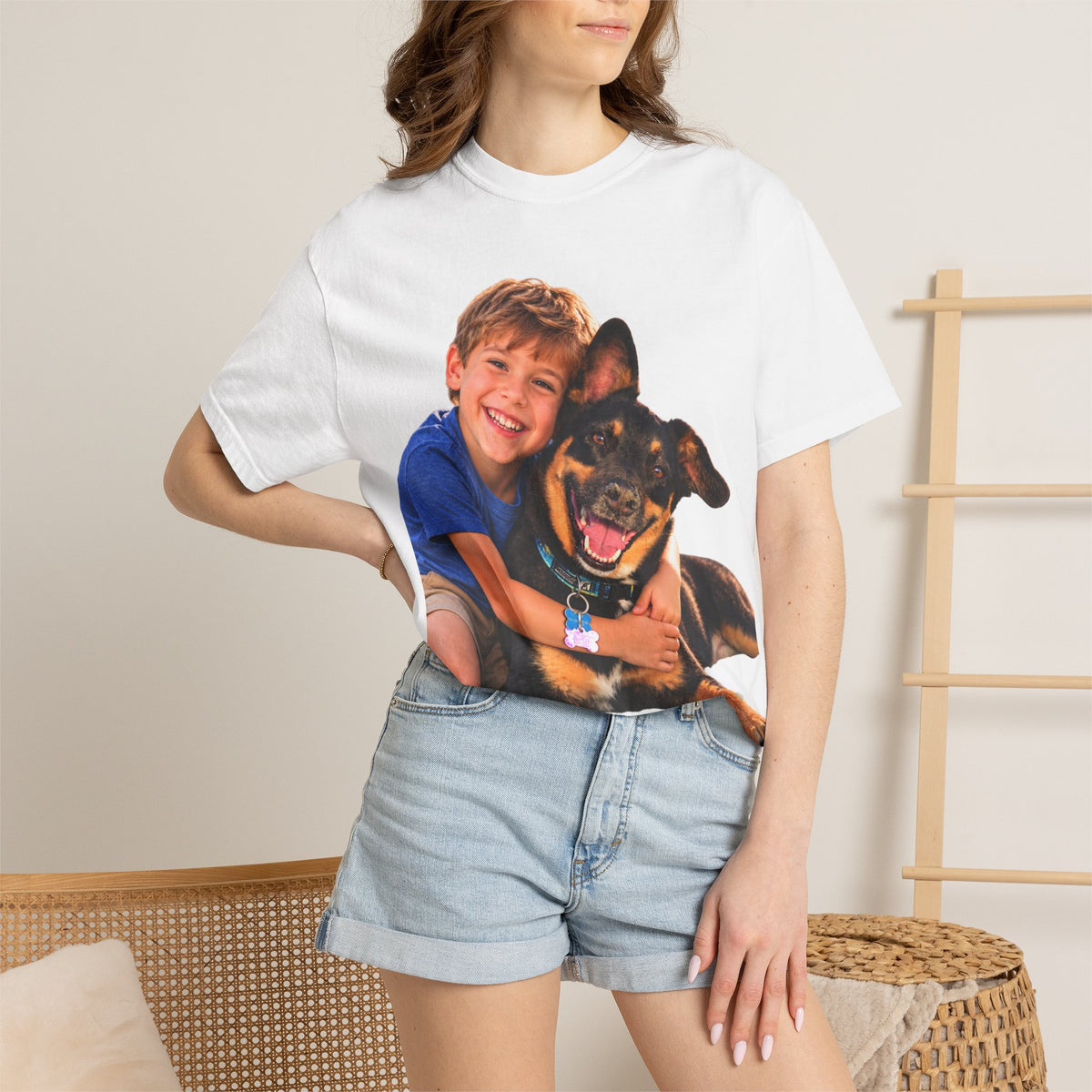 Playera Personalizada con Foto de tu Mascota