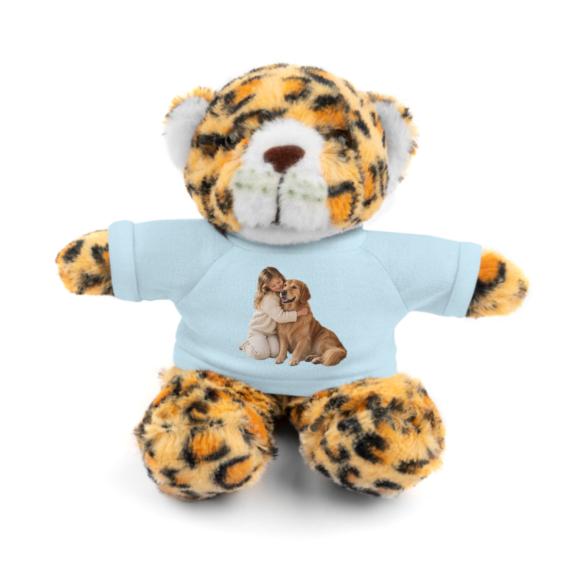 Peluche con Camiseta Personalizada — Foto de tu Mascota