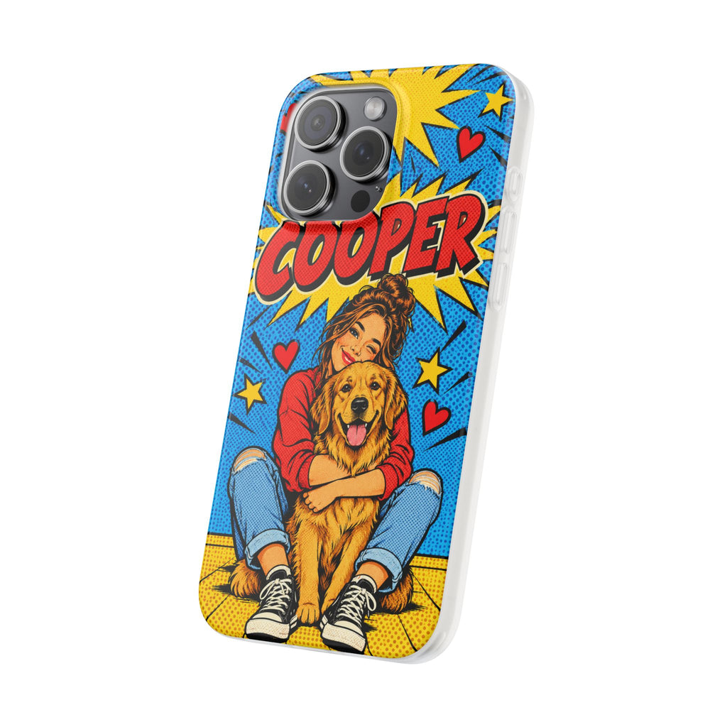 Funda de Celular Transparente Personalizada con tu Mascota — Foto Real o Diseño Ilustrado