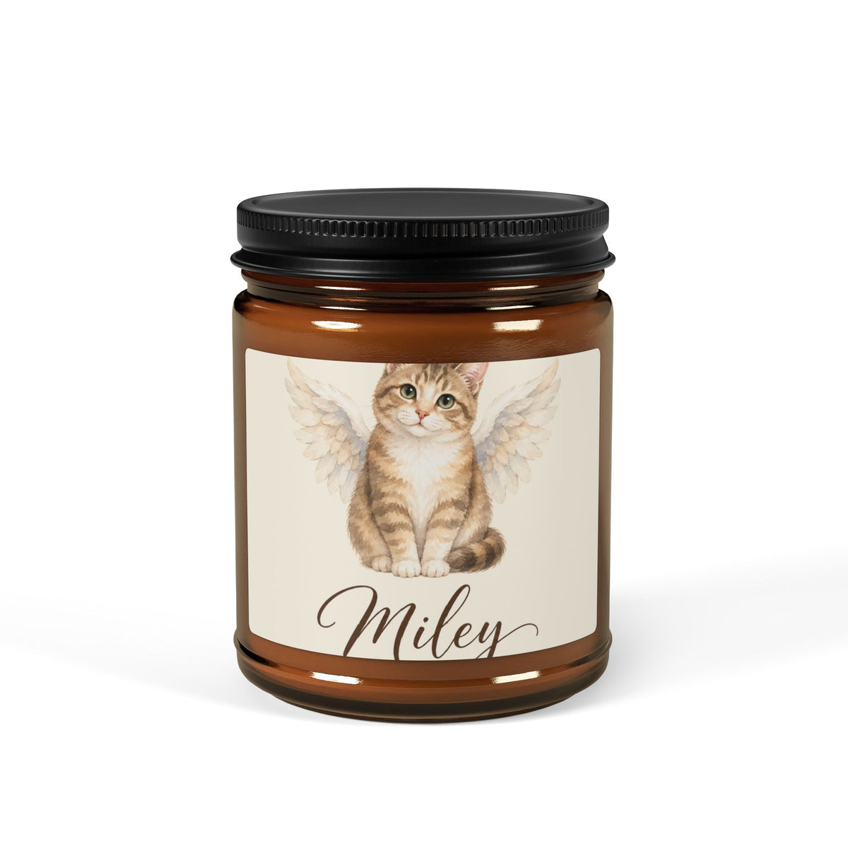 Vela de Soja Personalizada con la Foto de tu Mascota