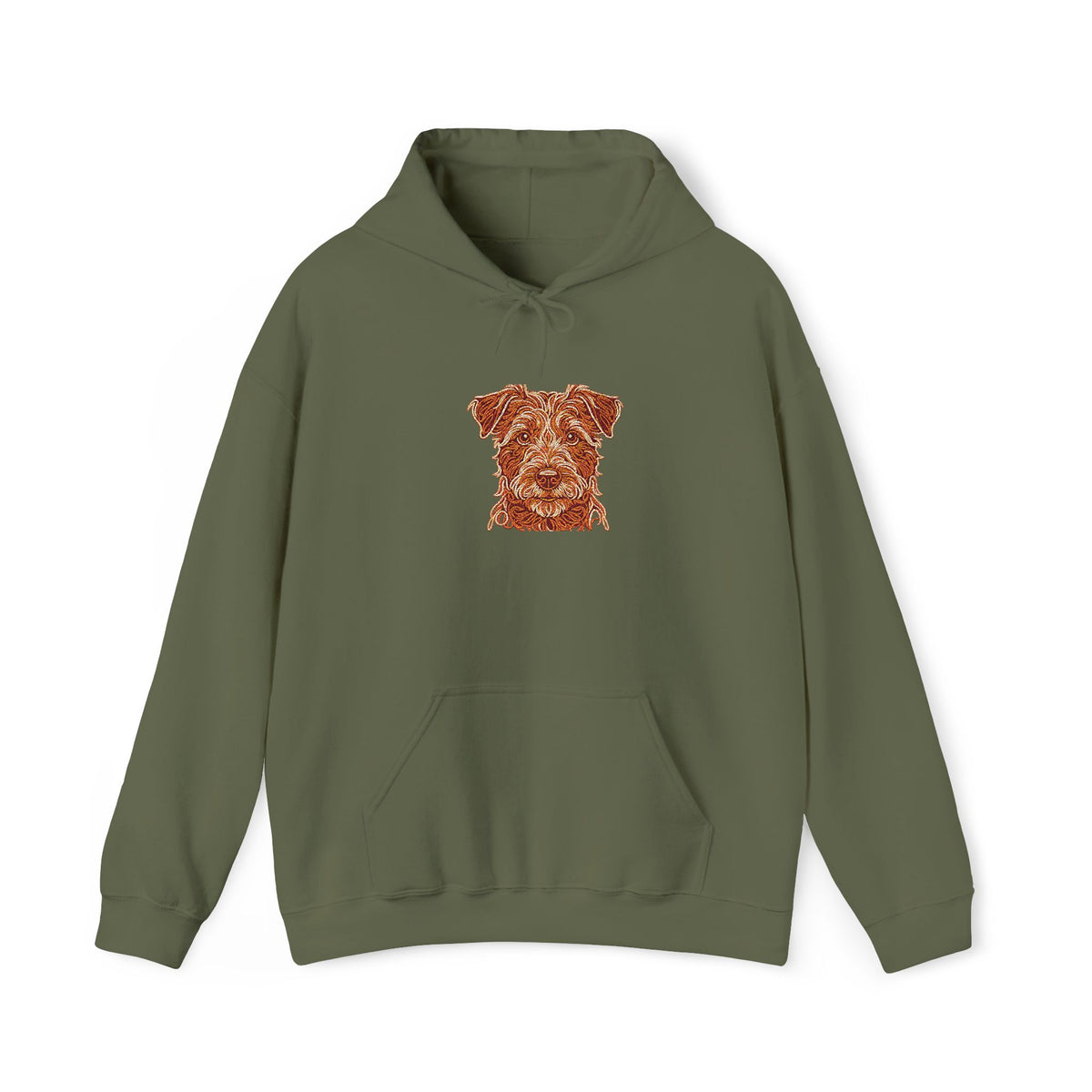 Sudadera Bordada Personalizada de tu Mascota — Retrato en Línea