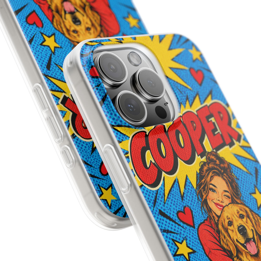 Funda de Celular Transparente Personalizada con tu Mascota — Foto Real o Diseño Ilustrado