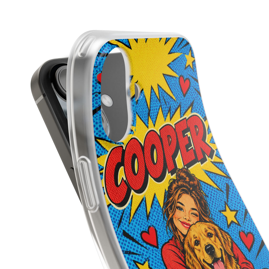 Funda de Celular Transparente Personalizada con tu Mascota — Foto Real o Diseño Ilustrado