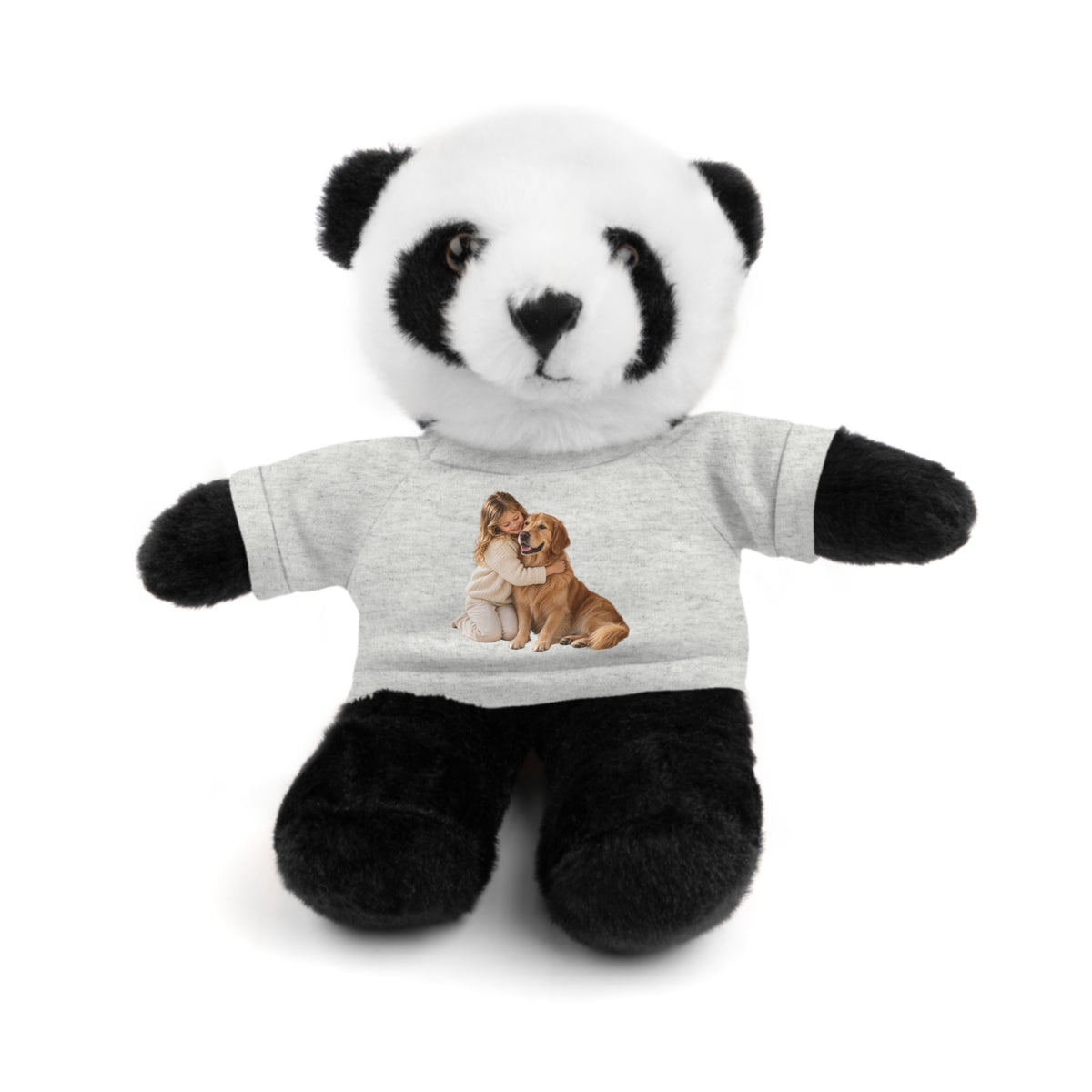 Peluche con Camiseta Personalizada — Foto de tu Mascota