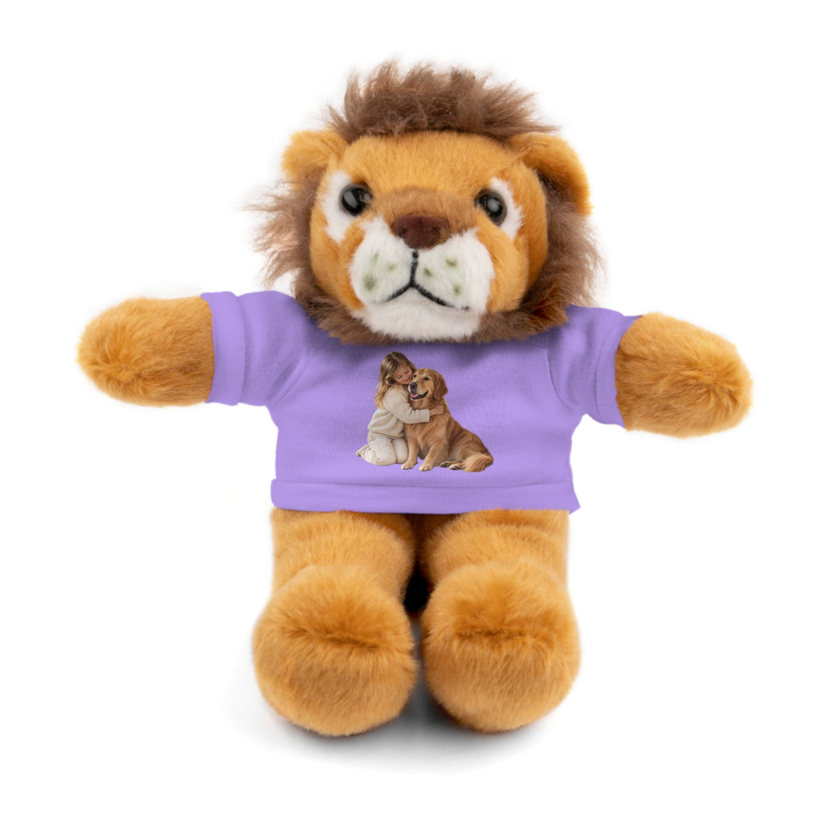 Peluche con Camiseta Personalizada — Foto de tu Mascota