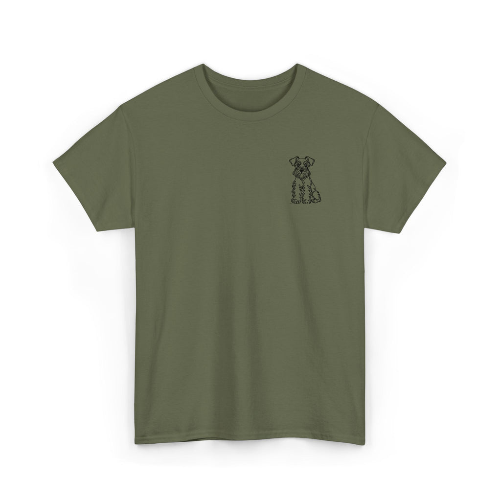 Camiseta Bordada Personalizada de tu Mascota — Retrato en Línea