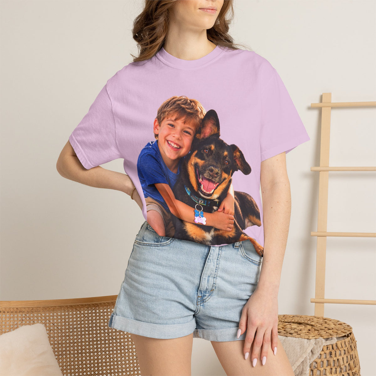 Playera Personalizada con Foto de tu Mascota