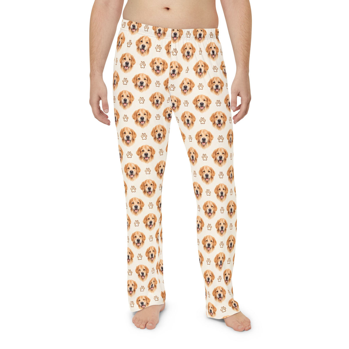 Pantalón de Pijama para Hombre con la Cara de tu Mascota