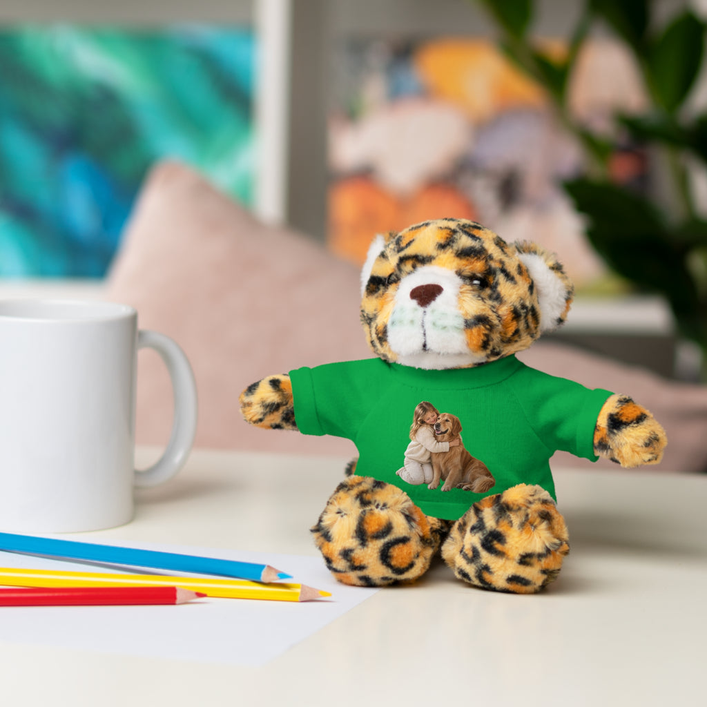 Peluche con Camiseta Personalizada — Foto de tu Mascota