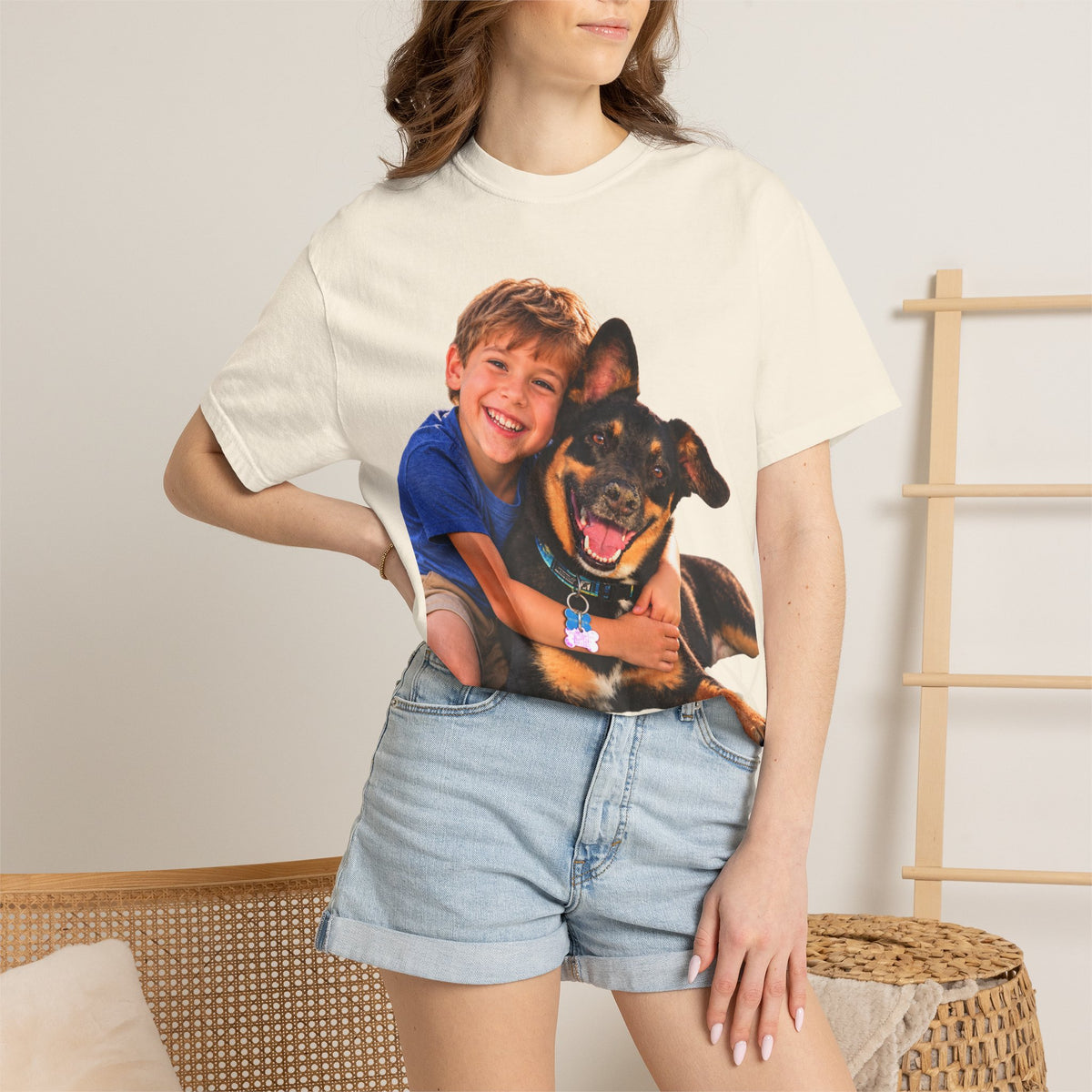 Playera Personalizada con Foto de tu Mascota