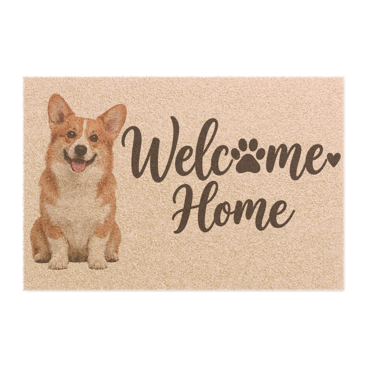 Tapete de Entrada Personalizado con el Retrato de tu Mascota