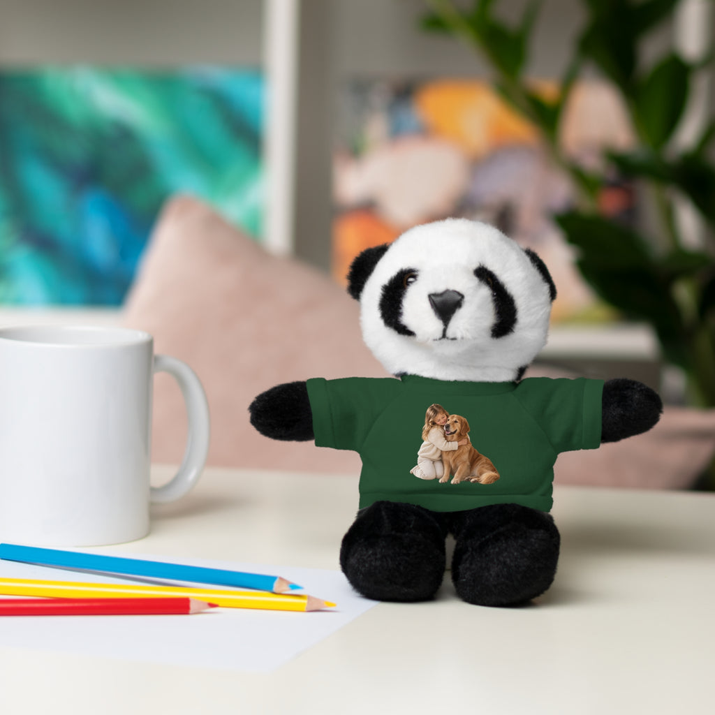 Peluche con Camiseta Personalizada — Foto de tu Mascota