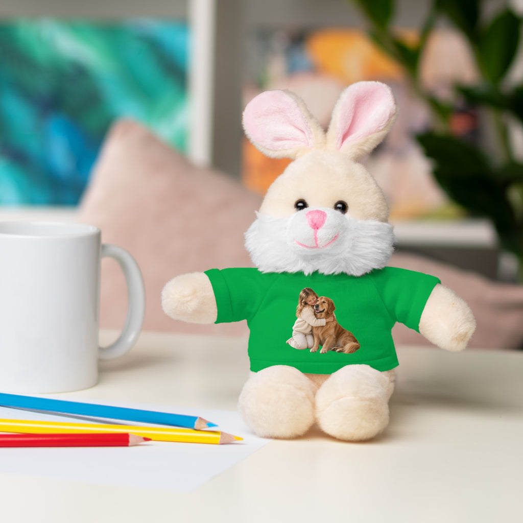Peluche con Camiseta Personalizada — Foto de tu Mascota