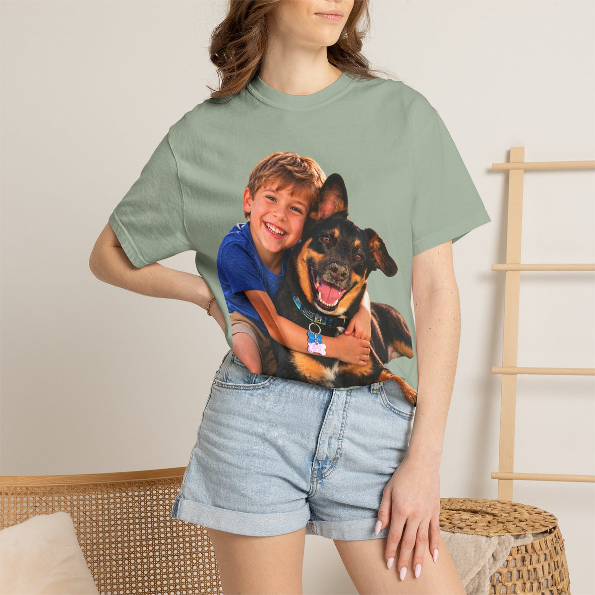 Playera Personalizada con Foto de tu Mascota