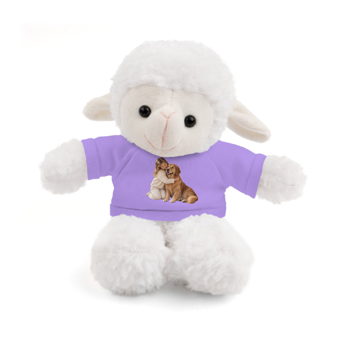 Peluche con Camiseta Personalizada — Foto de tu Mascota