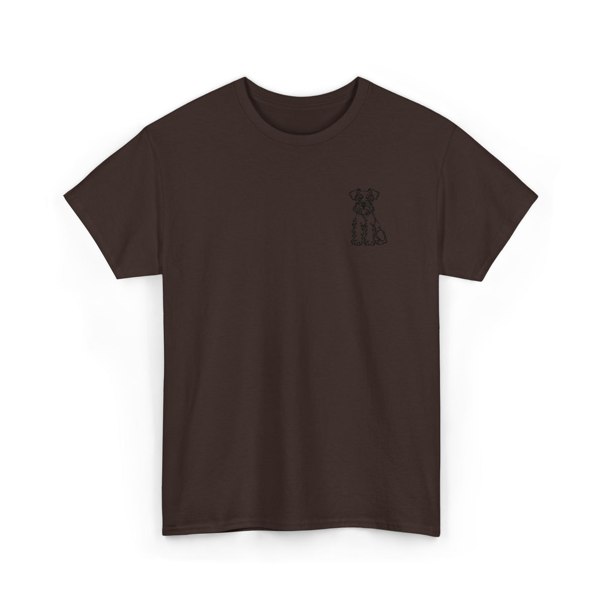 Camiseta Bordada Personalizada de tu Mascota — Retrato en Línea