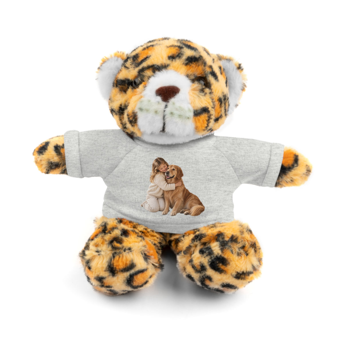 Peluche con Camiseta Personalizada — Foto de tu Mascota