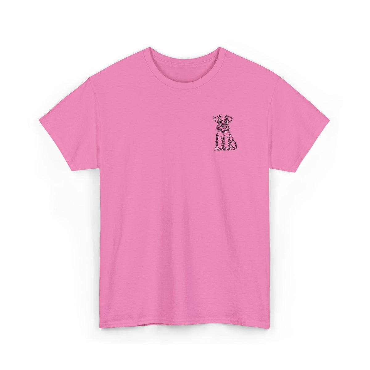 Camiseta Bordada Personalizada de tu Mascota — Retrato en Línea