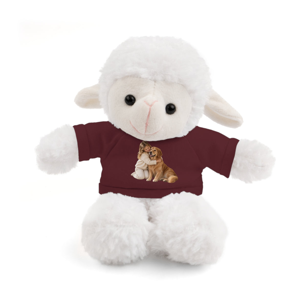 Peluche con Camiseta Personalizada — Foto de tu Mascota