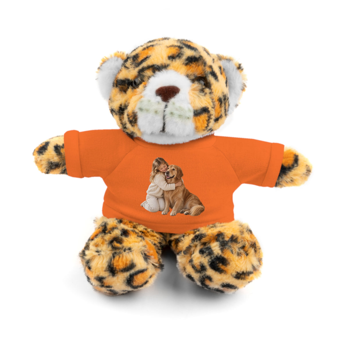 Peluche con Camiseta Personalizada — Foto de tu Mascota