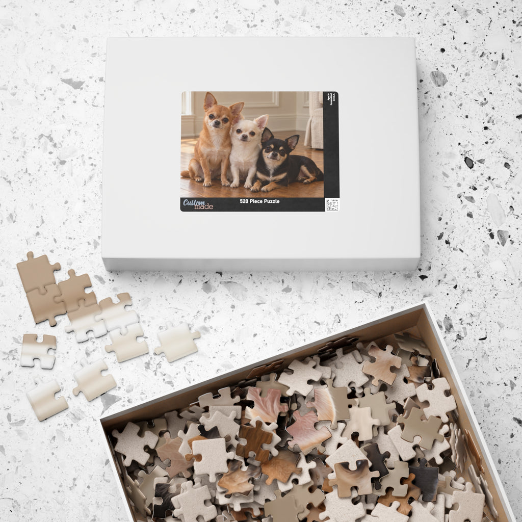 Rompecabezas Personalizado con la Foto de tu Mascota