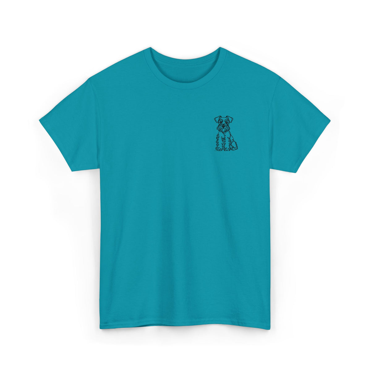 Camiseta Bordada Personalizada de tu Mascota — Retrato en Línea