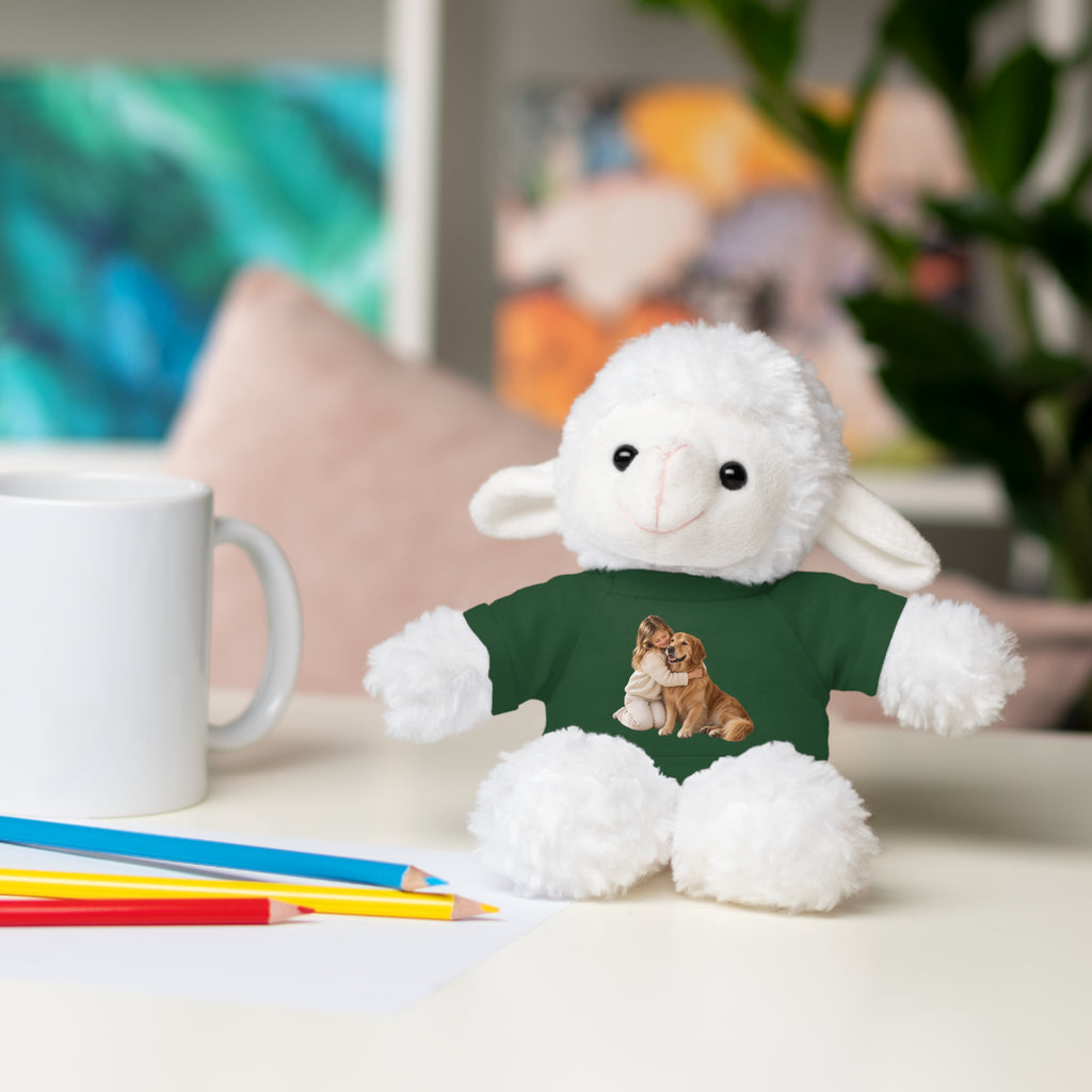 Peluche con Camiseta Personalizada — Foto de tu Mascota