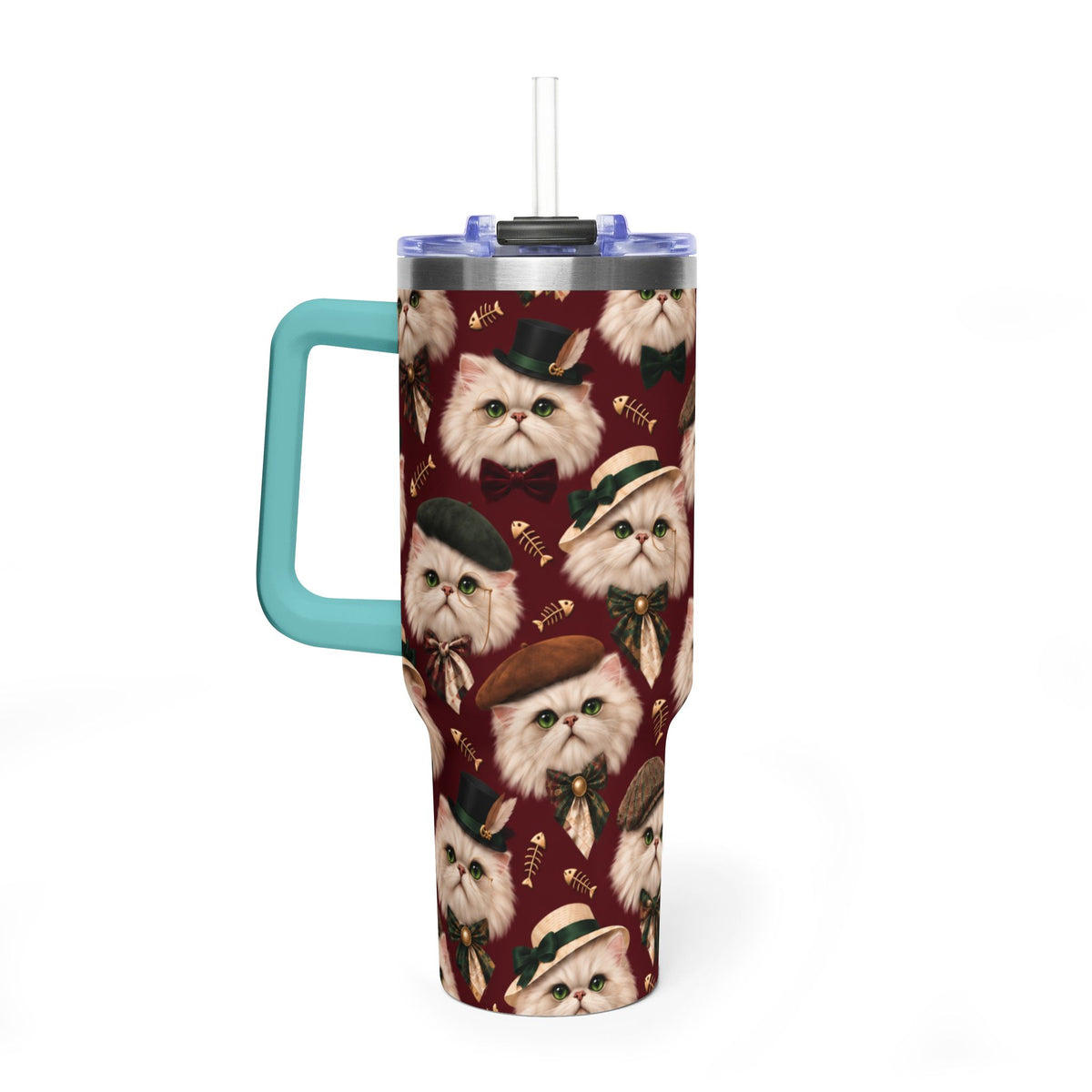 Termo Personalizado con el Retrato de tu Mascota — 40oz