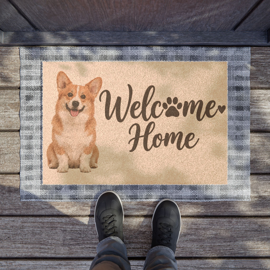 Tapete de Entrada Personalizado con el Retrato de tu Mascota