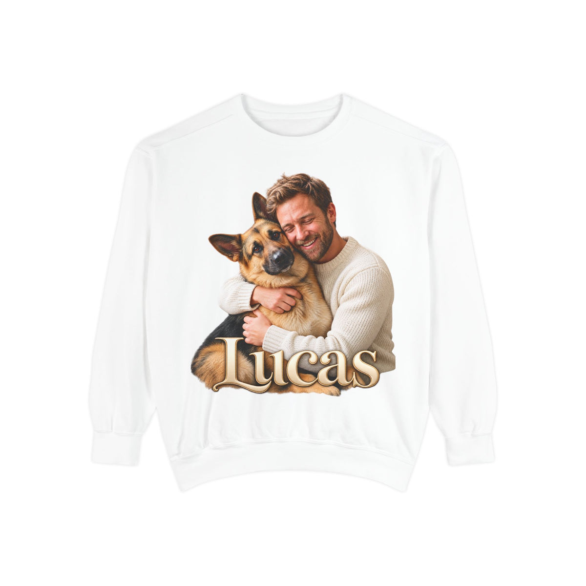 Sudadera Personalizada con Foto de tu Mascota