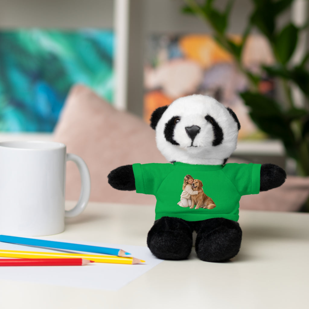 Peluche con Camiseta Personalizada — Foto de tu Mascota