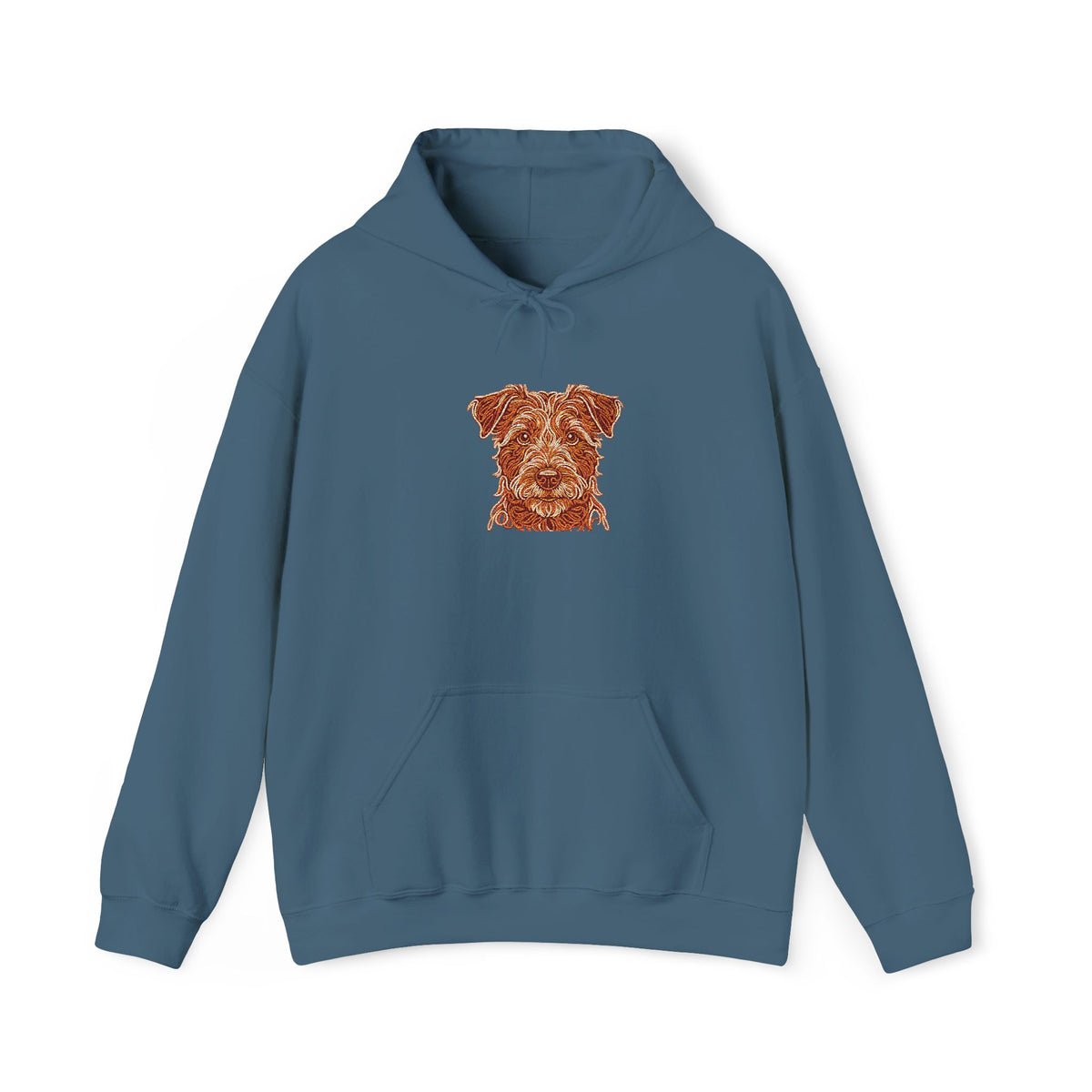 Sudadera Bordada Personalizada de tu Mascota — Retrato en Línea