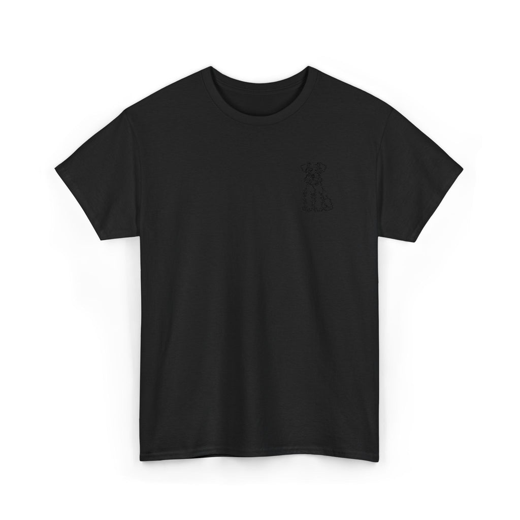 Camiseta Bordada Personalizada de tu Mascota — Retrato en Línea