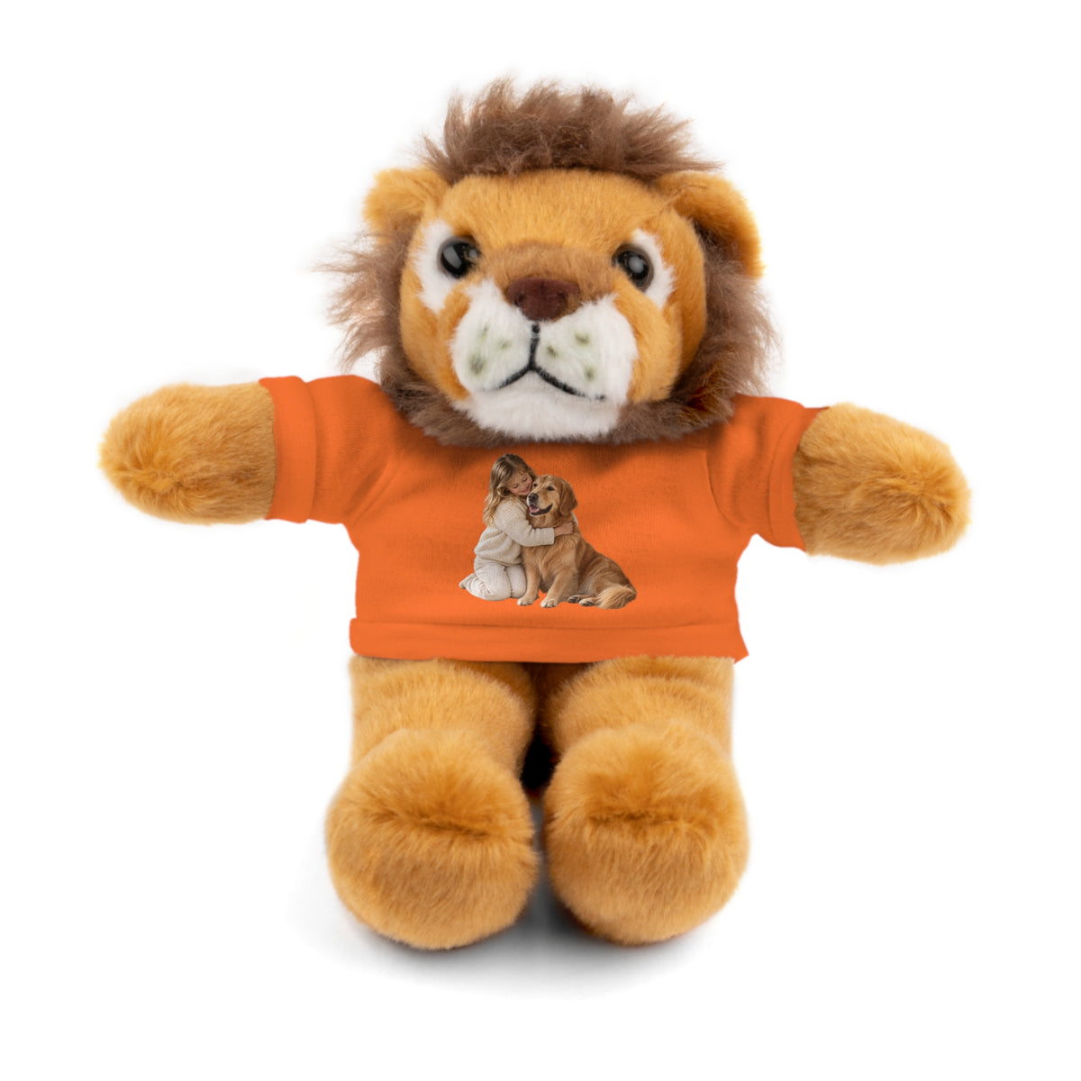 Peluche con Camiseta Personalizada — Foto de tu Mascota