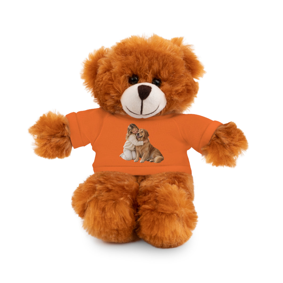 Peluche con Camiseta Personalizada — Foto de tu Mascota