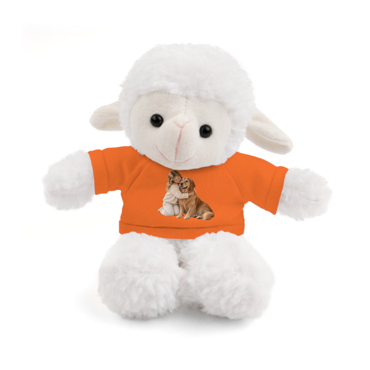Peluche con Camiseta Personalizada — Foto de tu Mascota