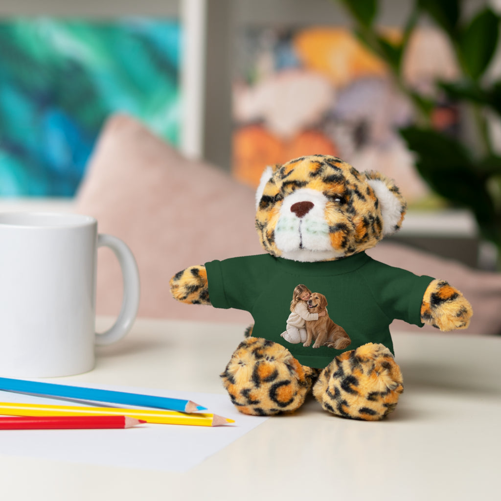 Peluche con Camiseta Personalizada — Foto de tu Mascota