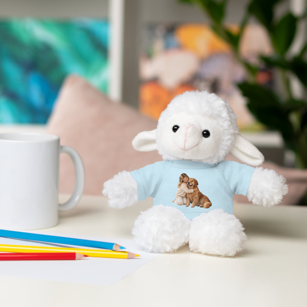 Peluche con Camiseta Personalizada — Foto de tu Mascota