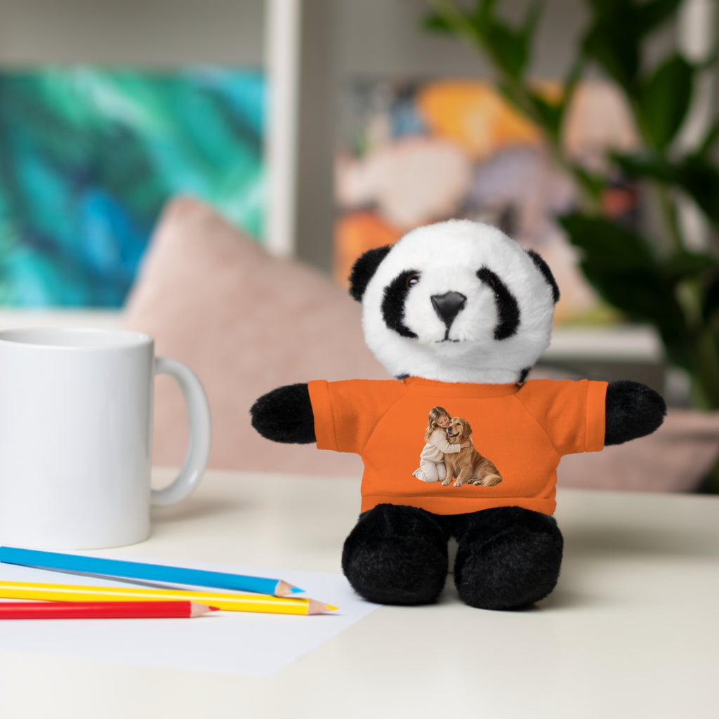 Peluche con Camiseta Personalizada — Foto de tu Mascota