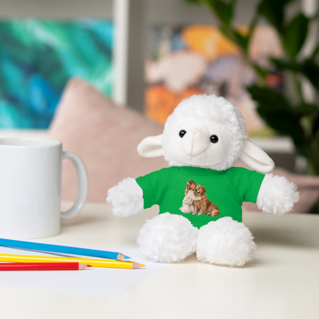 Peluche con Camiseta Personalizada — Foto de tu Mascota
