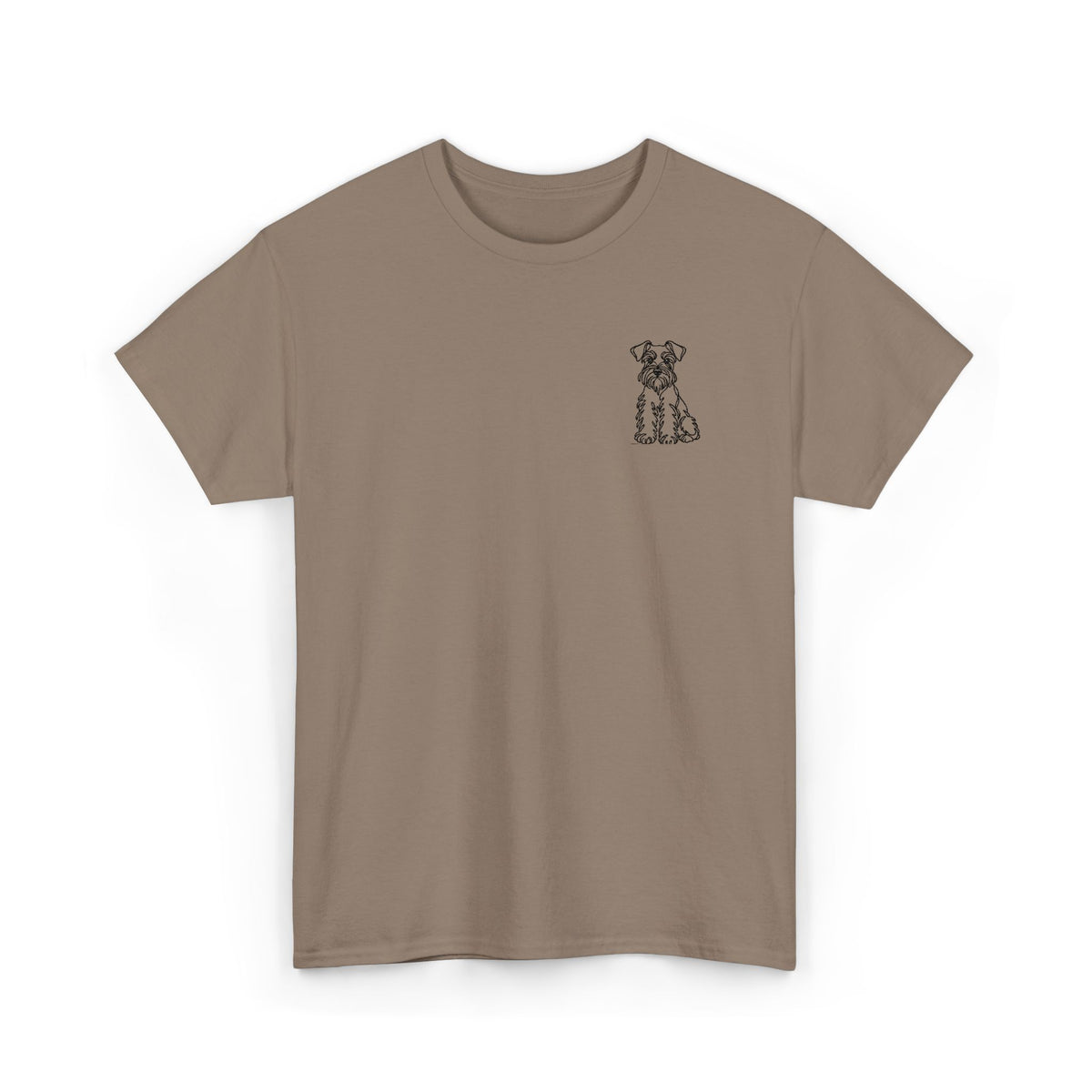 Camiseta Bordada Personalizada de tu Mascota — Retrato en Línea