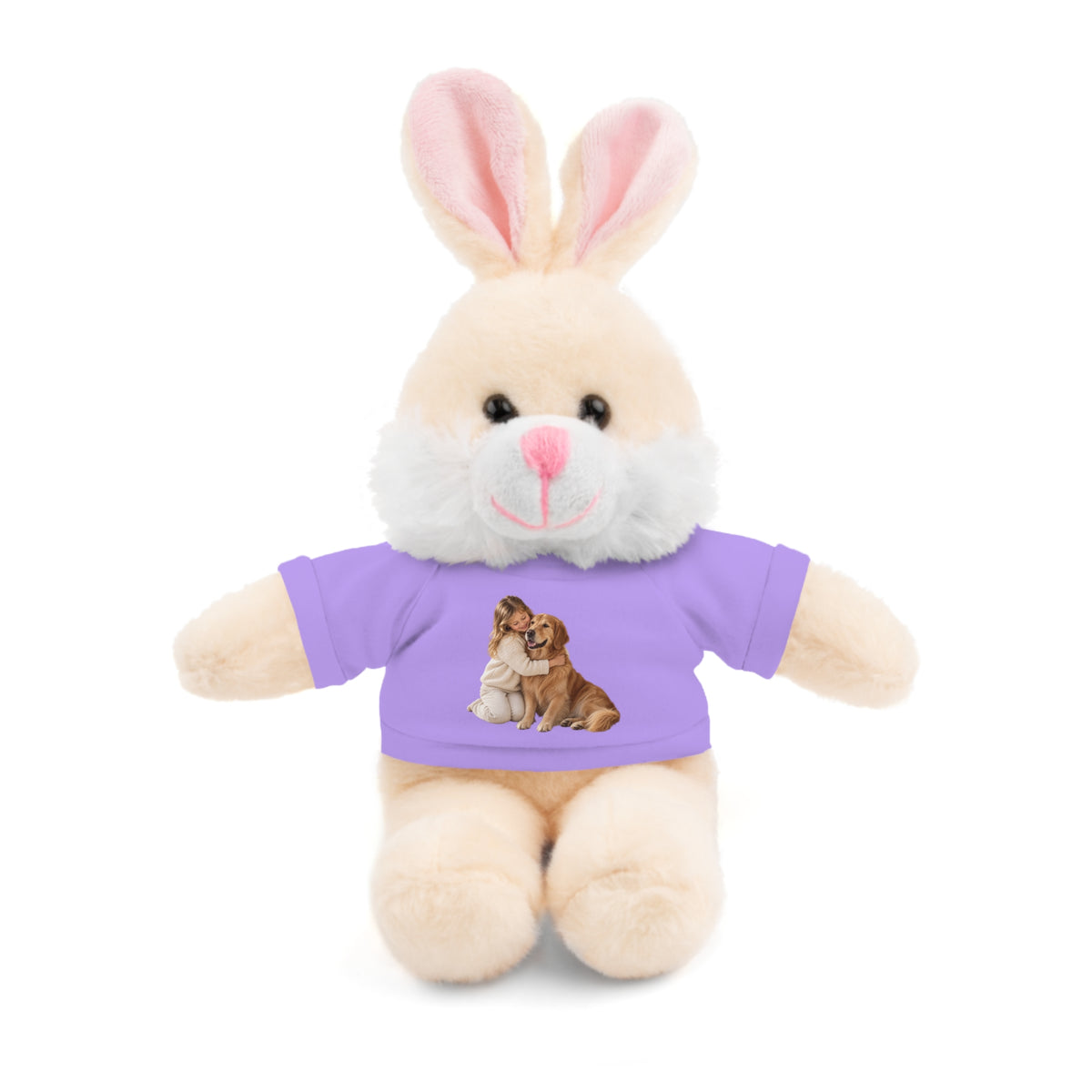 Peluche con Camiseta Personalizada — Foto de tu Mascota
