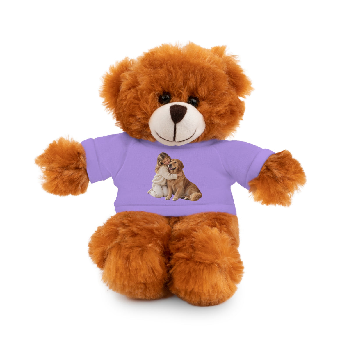 Peluche con Camiseta Personalizada — Foto de tu Mascota