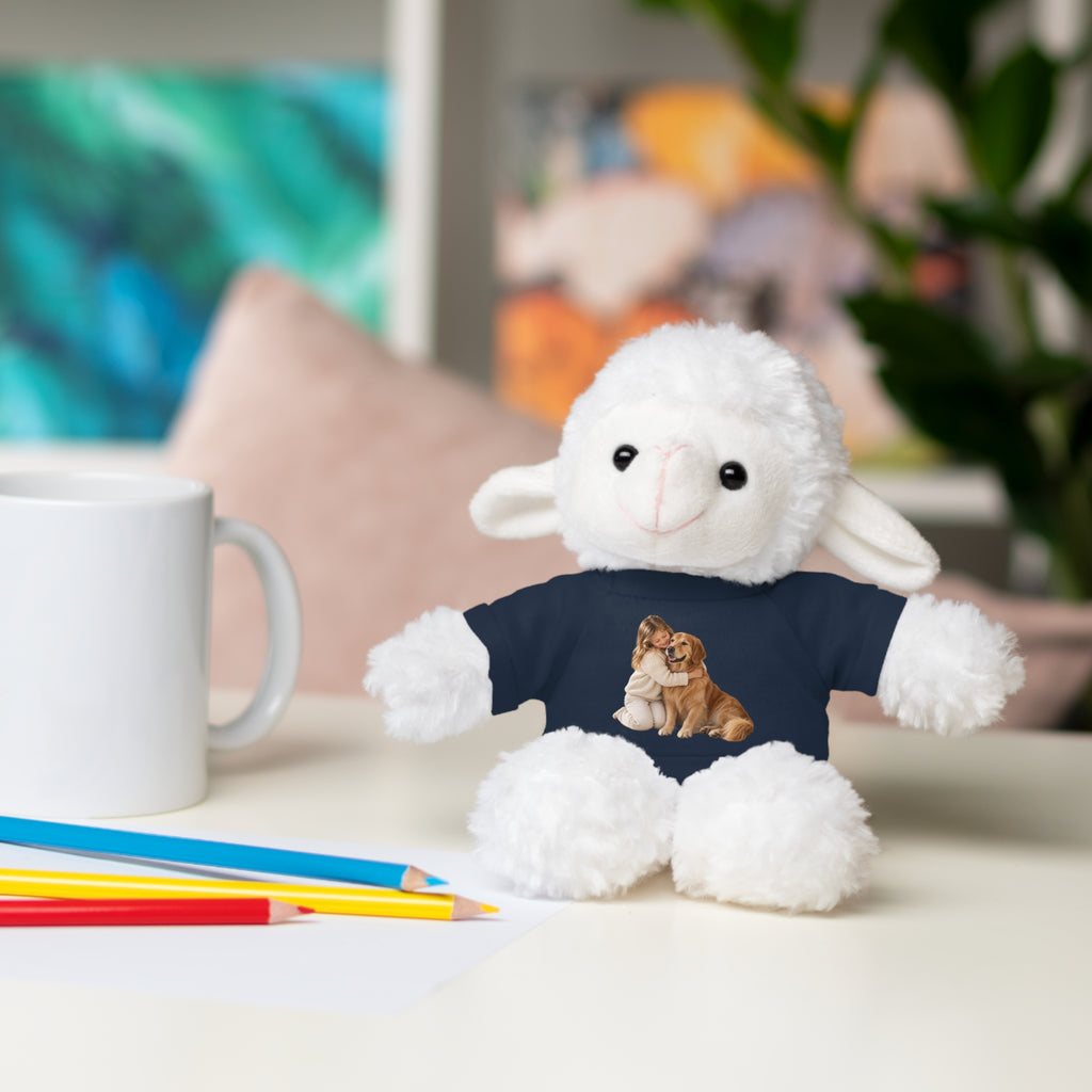 Peluche con Camiseta Personalizada — Foto de tu Mascota