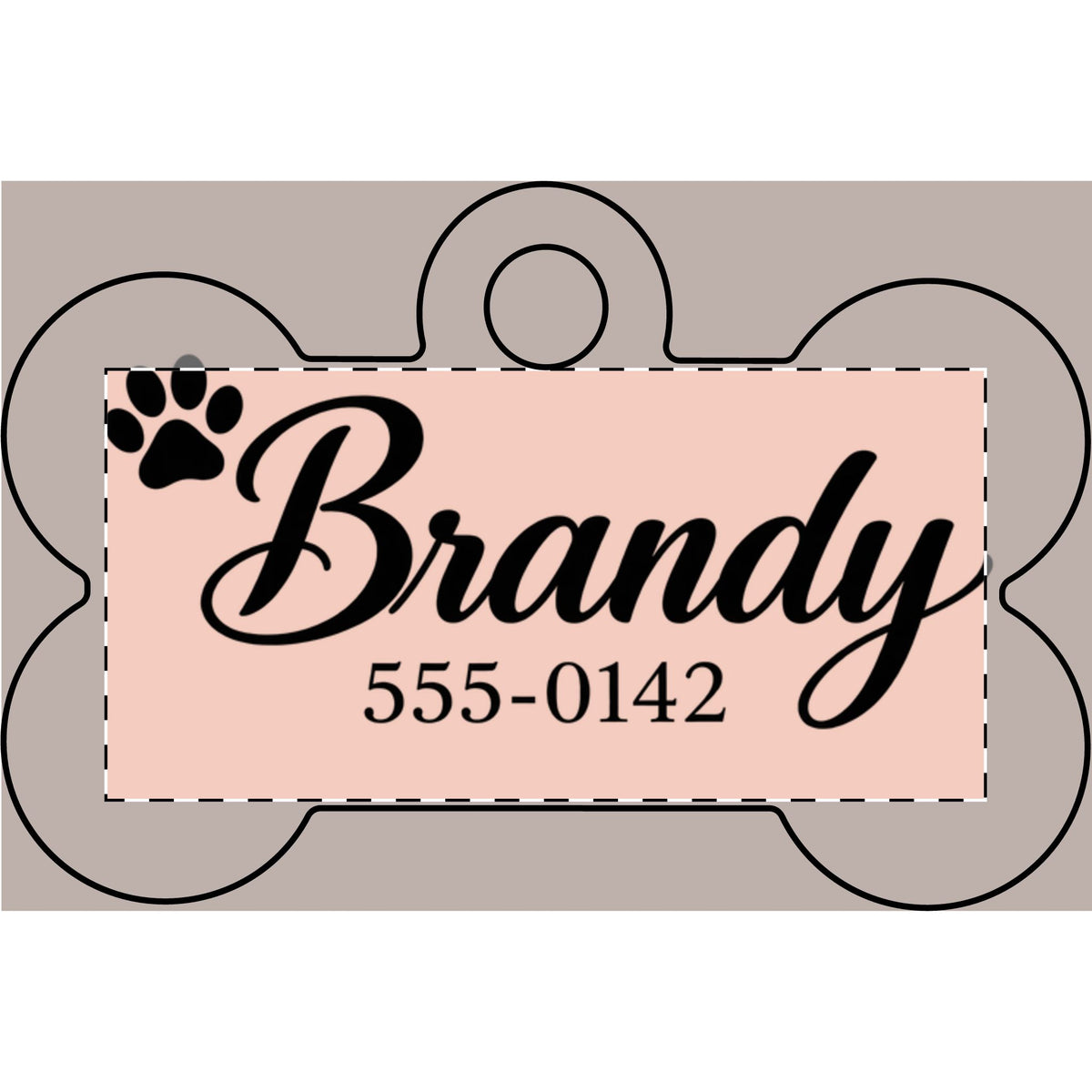 Placa de Identificación Grabada para tu Mascota