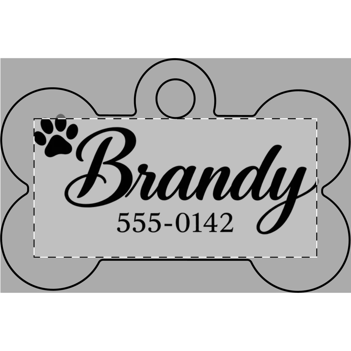 Placa de Identificación Grabada para tu Mascota