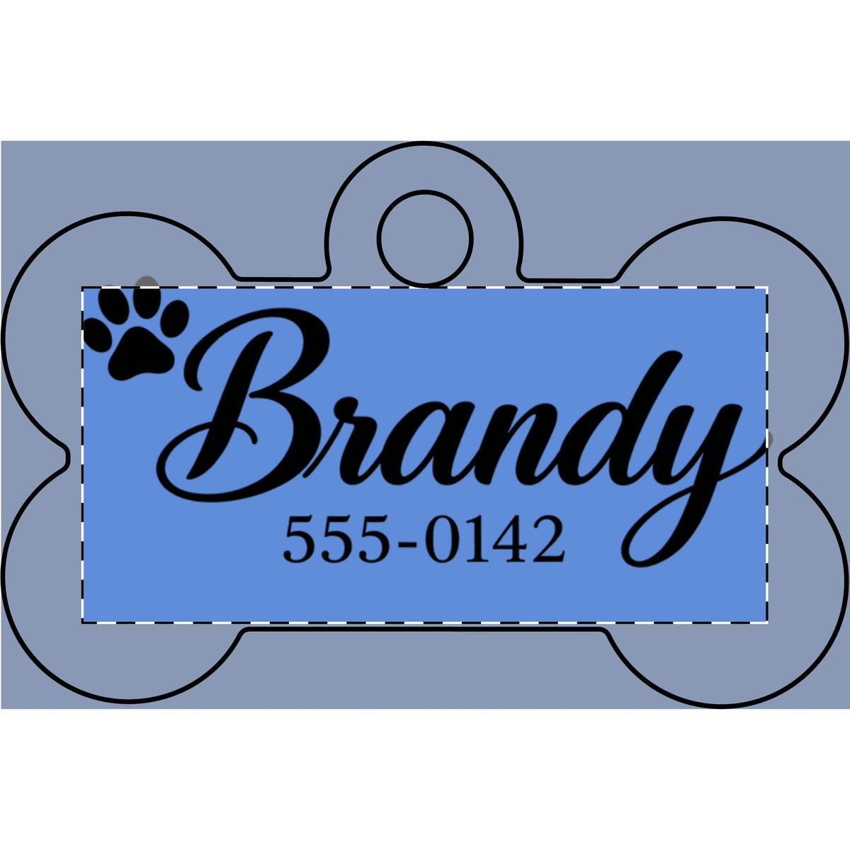Placa de Identificación Grabada para tu Mascota