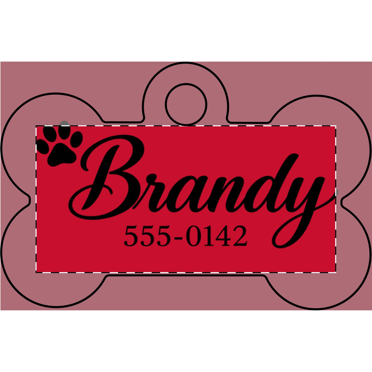 Placa de Identificación Grabada para tu Mascota